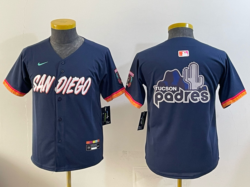 women San Diego Padres blank Nike blue MLB Jersey 0519006